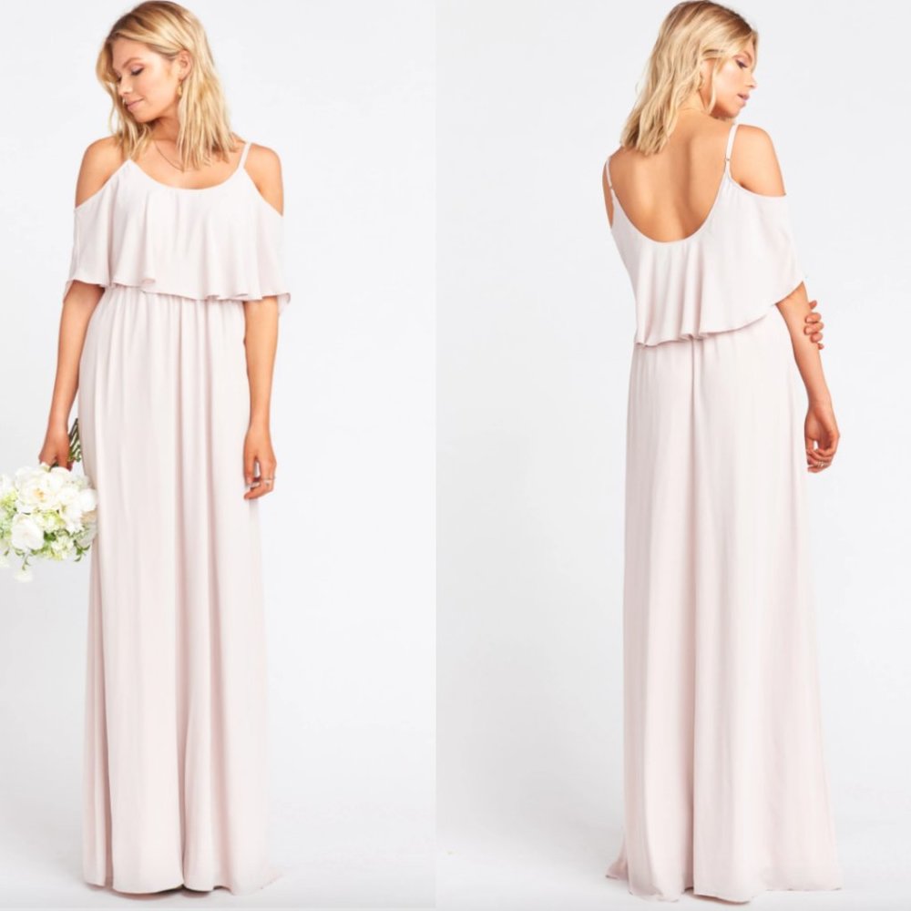 Show Me Your Mumu “Caitlin Ruffle Maxi Dress”